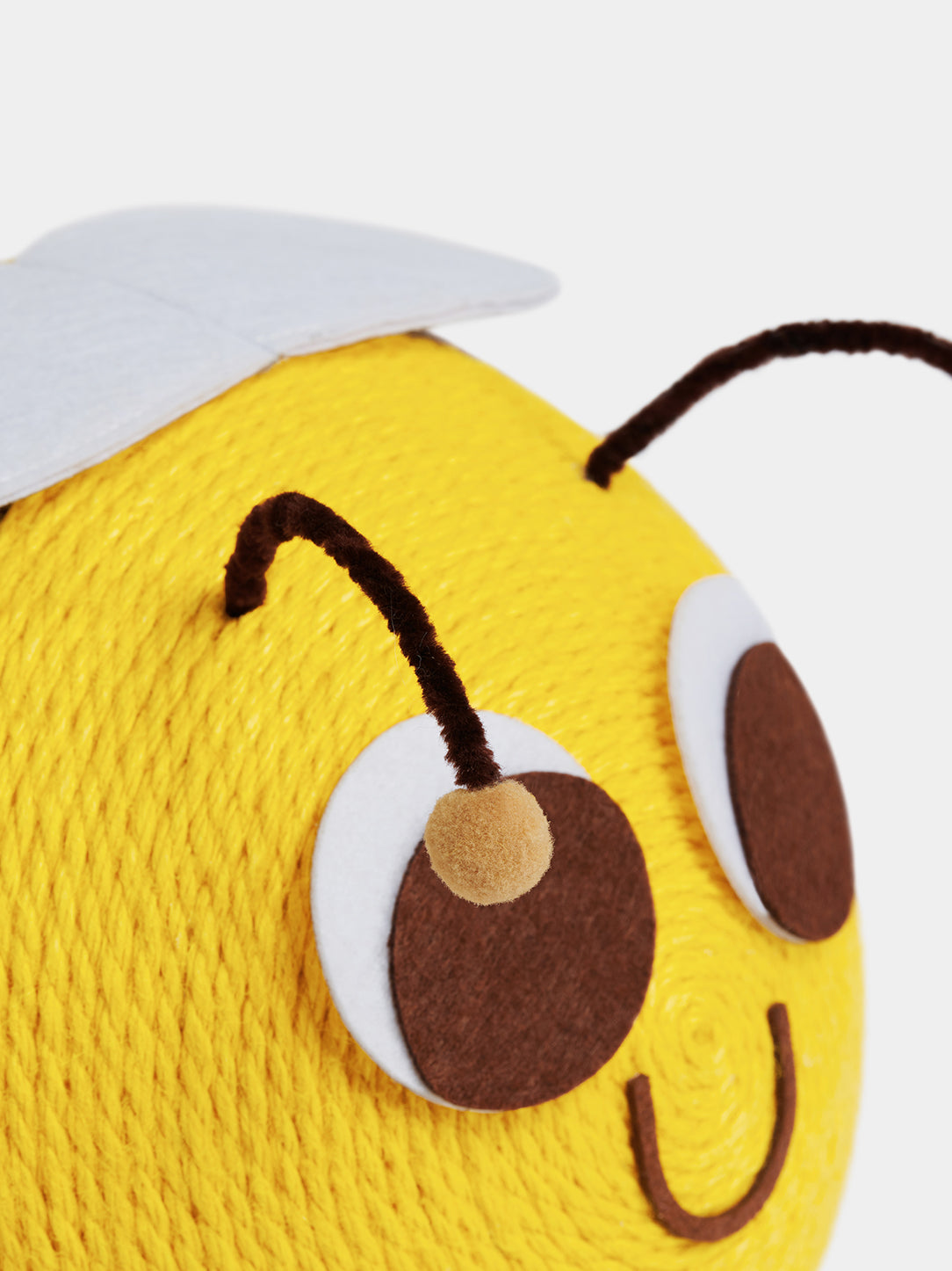 Bee Cat Scratching Ball