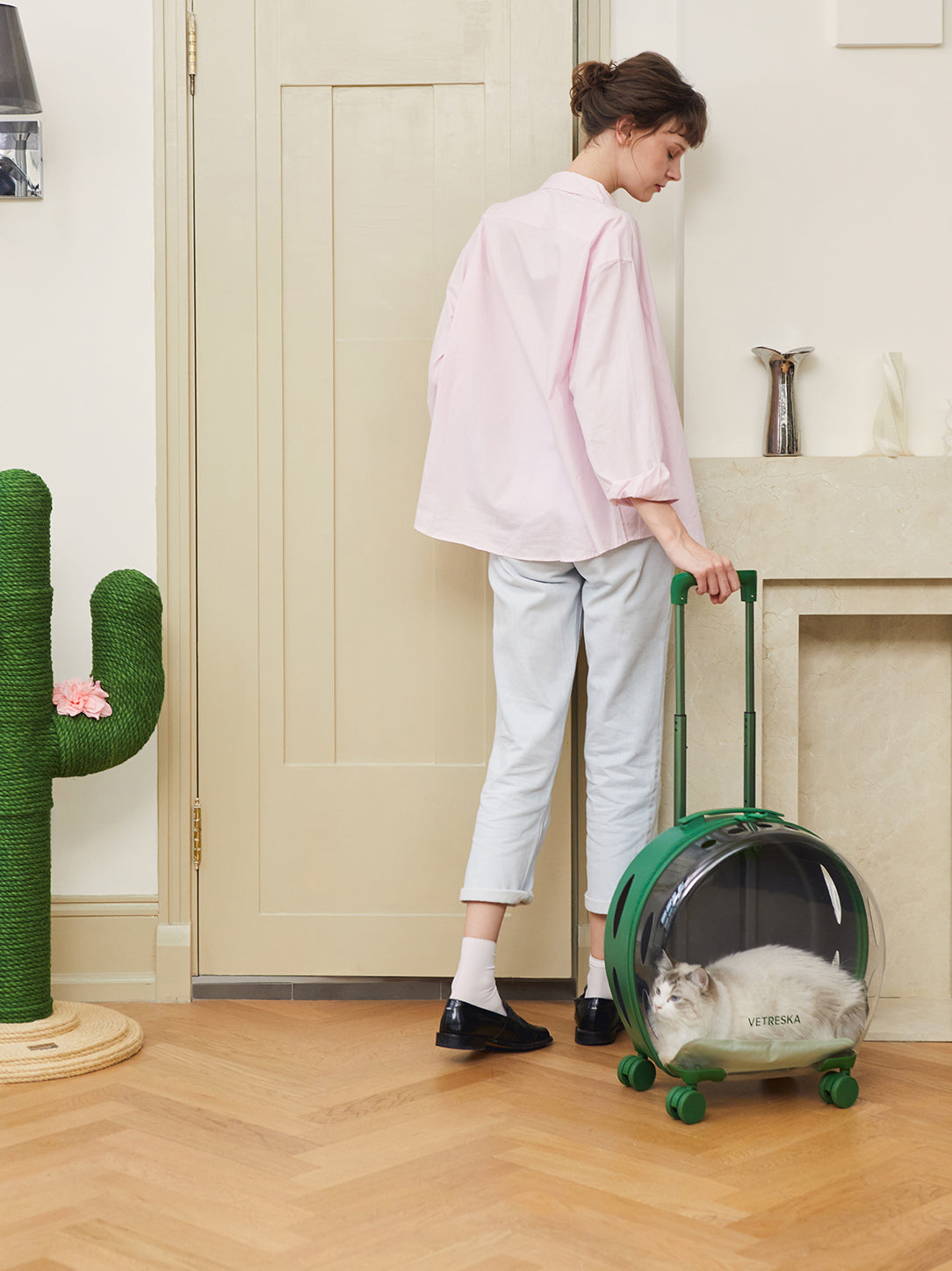 Bubble Pet Carrier - Green