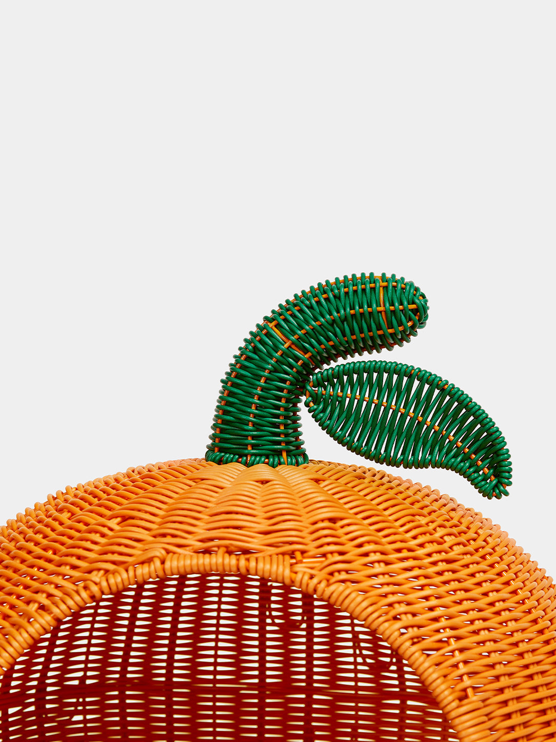 Vetreska-Tangerine Rattan Pet Bed