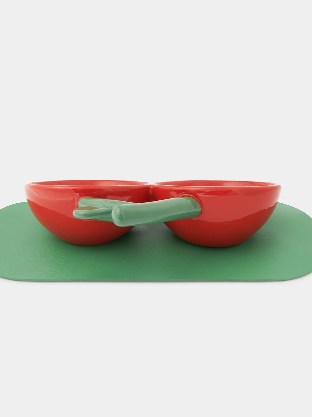 Cherry Ceramic Pet Bowl