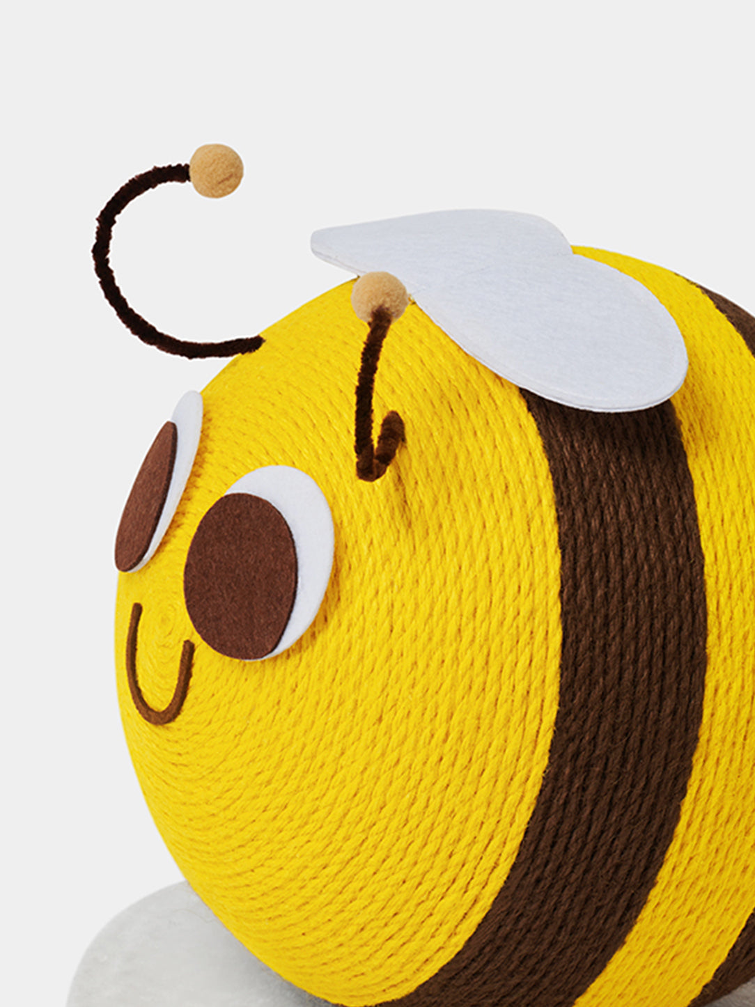 Bee Cat Scratching Ball