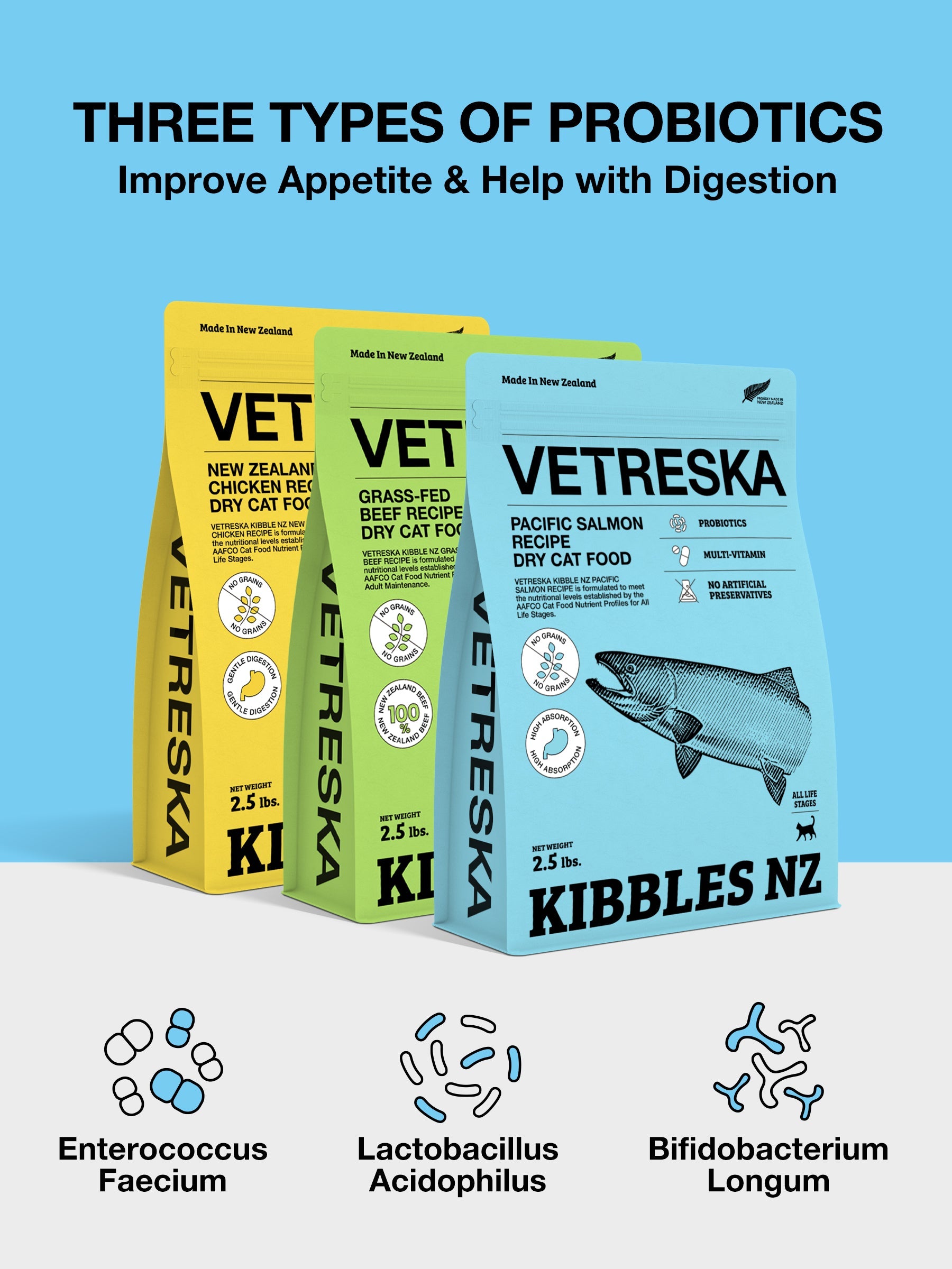 Kibbles NZ – Pacific Salmon Recipe (All Life Stages)