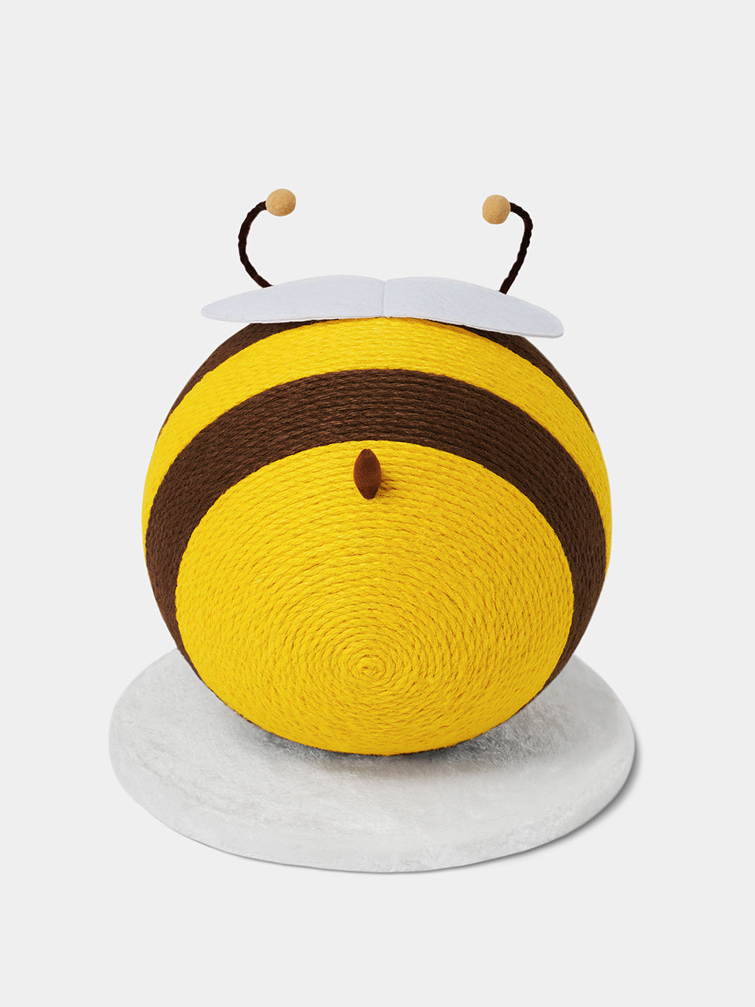 Bee Cat Scratching Ball