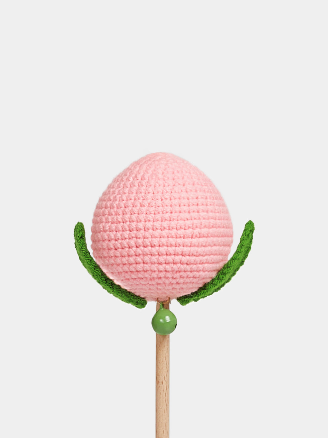 Blooming Peach Cat Wand