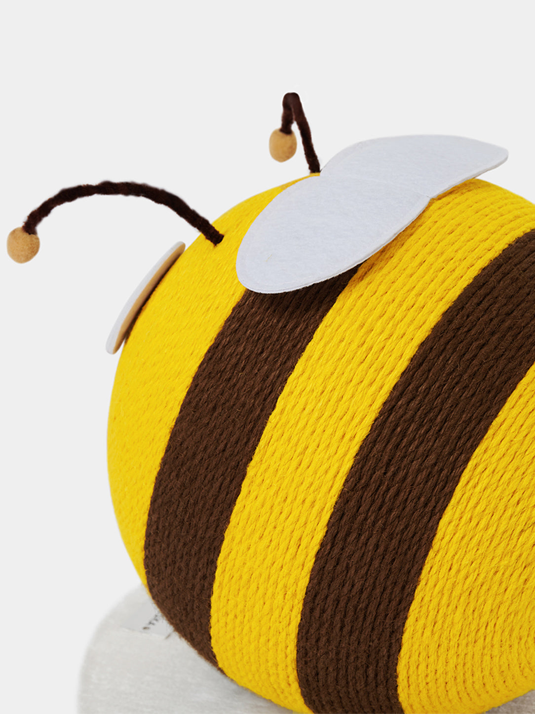 Bee Cat Scratching Ball