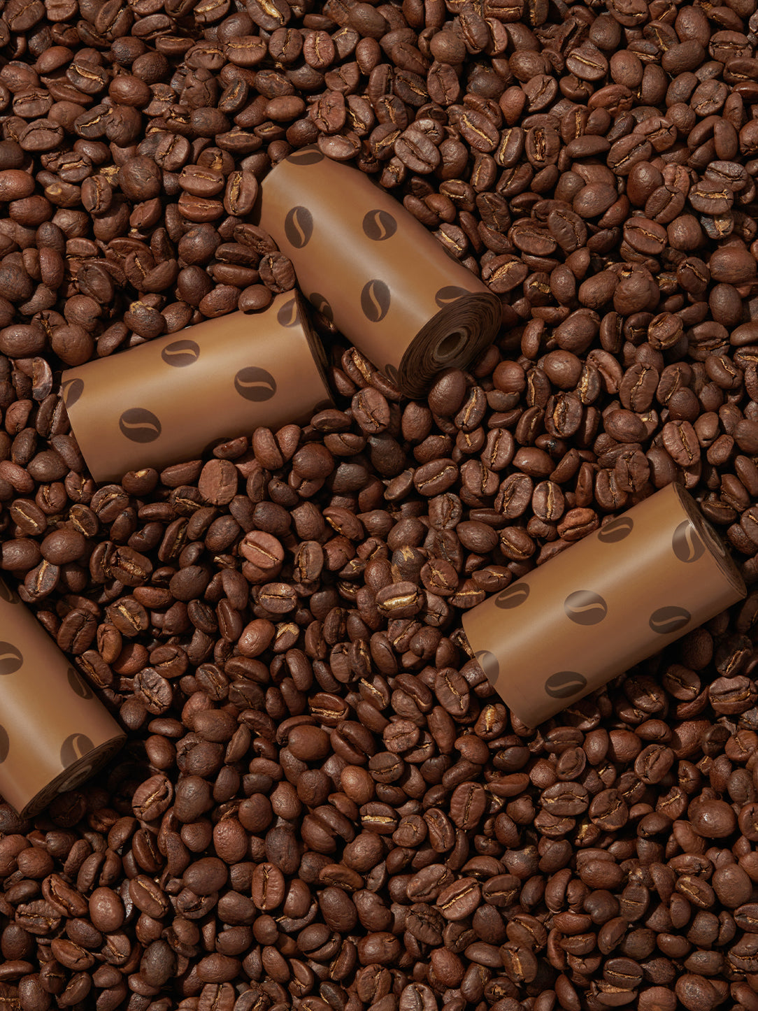 Coffee Pet Poop Bags (20 Rolls Refill Pack)